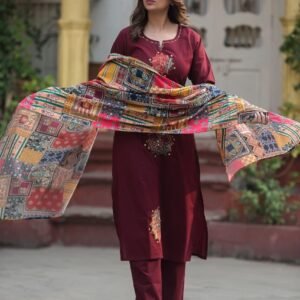 Kalamkari Cotton 3PC Set