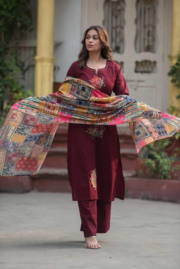 Kalamkari Cotton 3PC Set