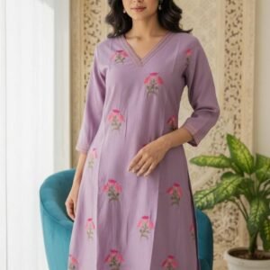 Roman Silk Embroidered 2PC Set