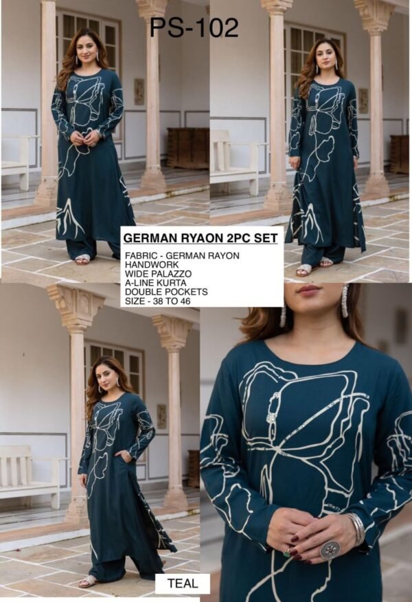 German Rayon 2PC Set