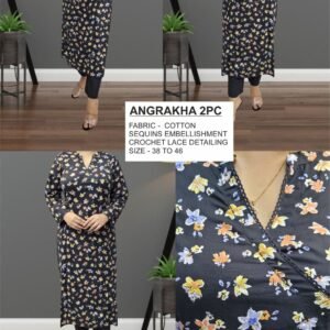Cotton Angrakha 2PC Set