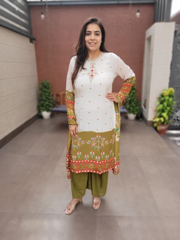 Patola Style 3PC Suit Set