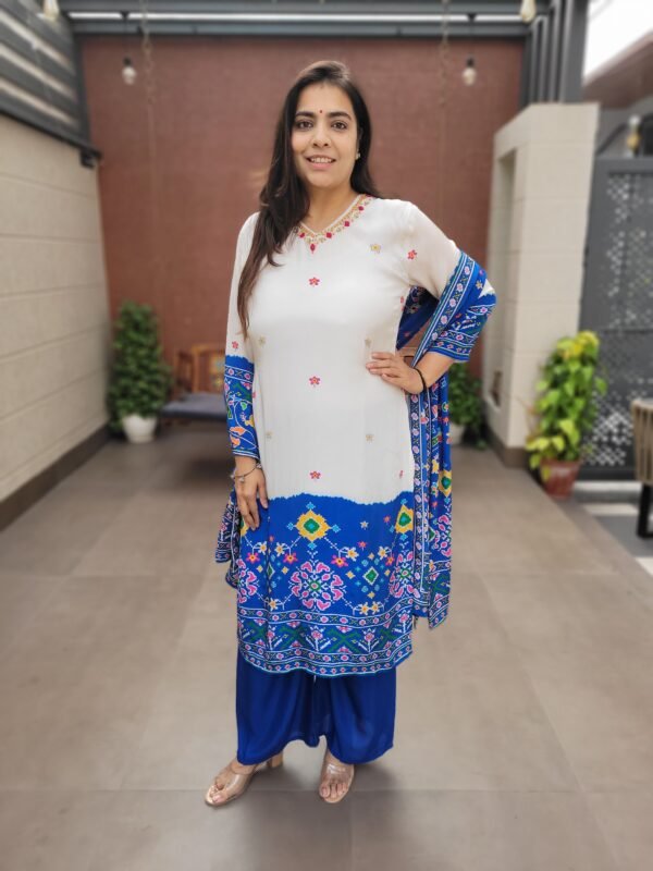 Patola Style 3PC Suit Set