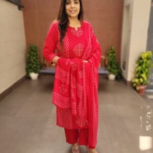 Classic Cotton 3PC Suit Set