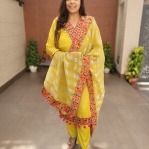 Tissue Jacquard 3PC Suit Set