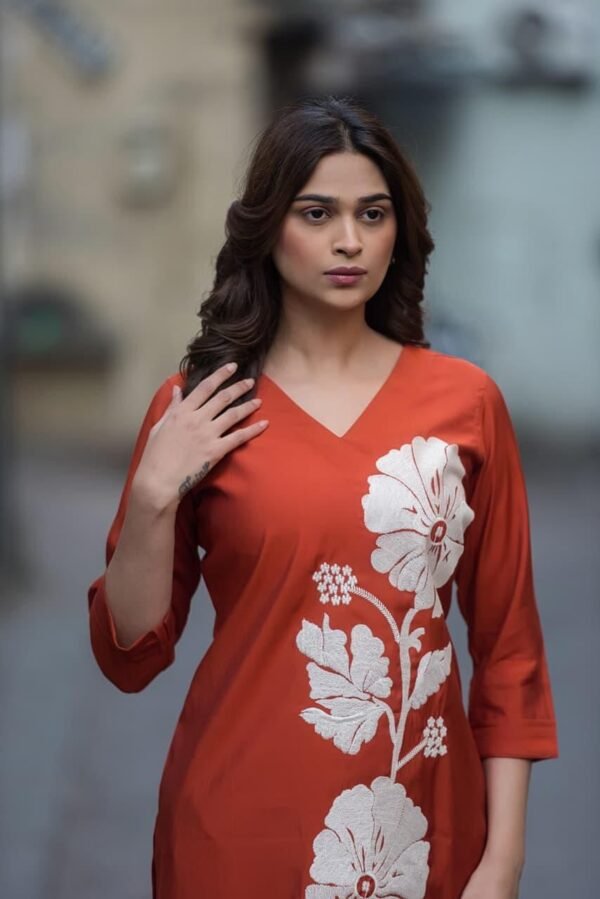 Modal Muslin Embroidered Set