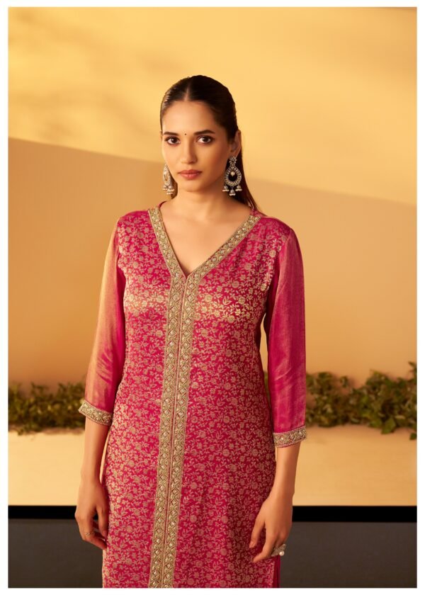 3PC Suit Set with Heavy Beadwork