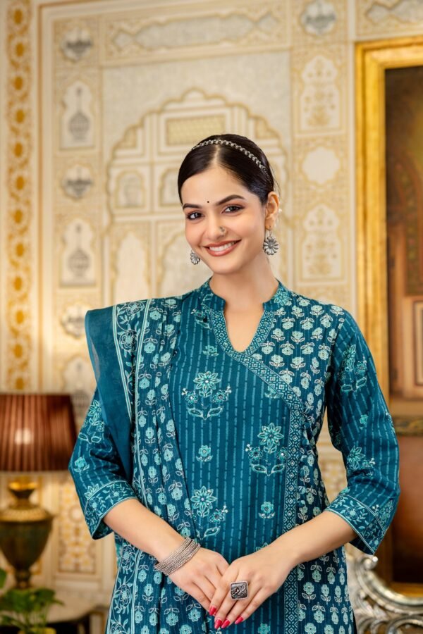 3PC Suit Set with Sequins Work