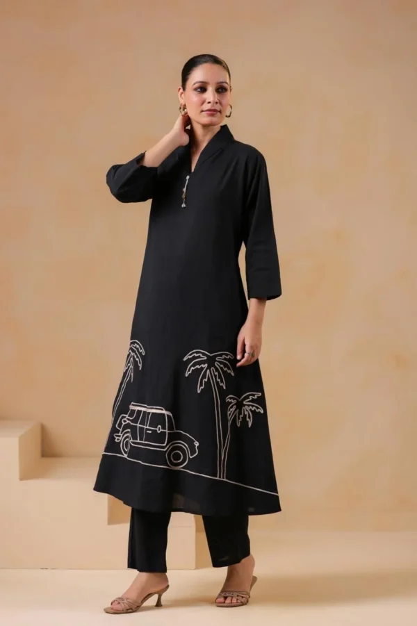 2PC Set with Embroidery