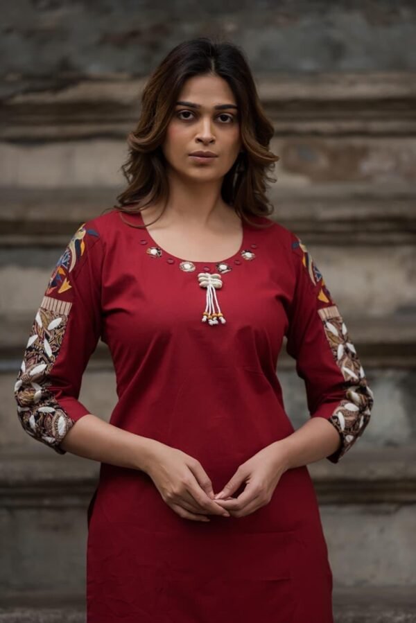 Appliqué Cotton 2PC Set