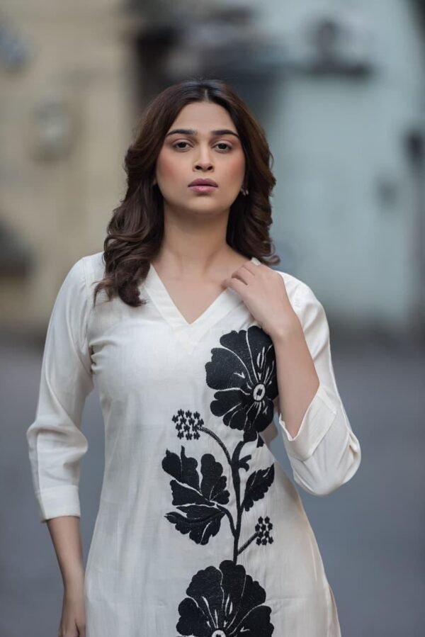 Modal Muslin Embroidered Set