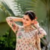 Cotton Anarkali 3PC Set