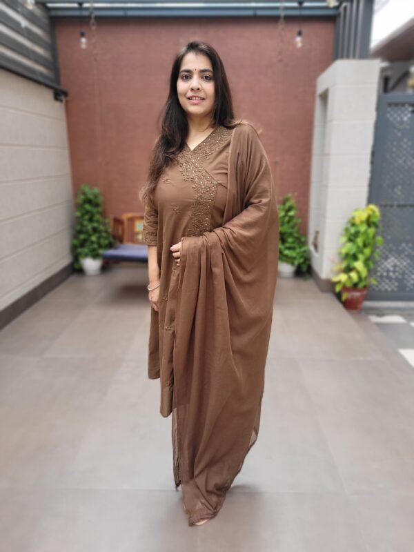 Cotton Angrakha 3PC Set