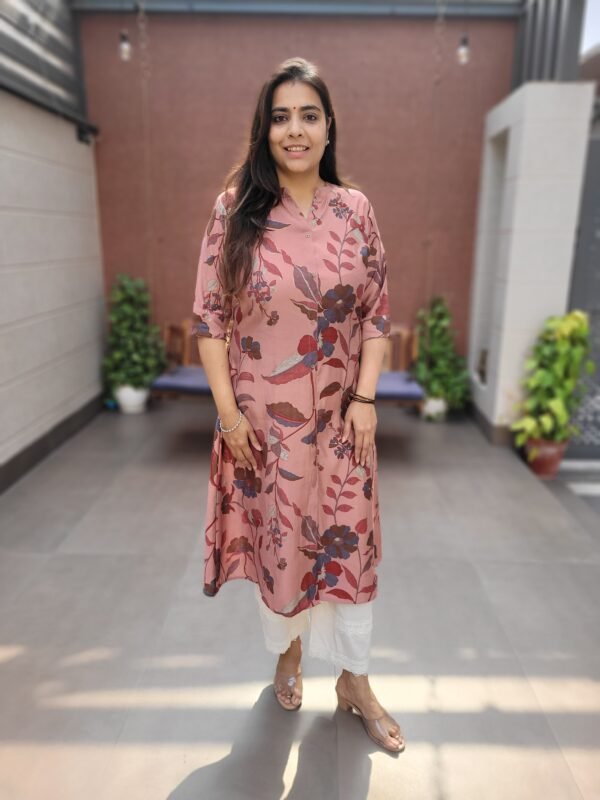 Muslin Digital Print Kurta