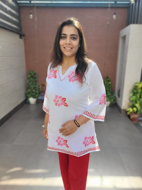 Handblock Cotton Tunic