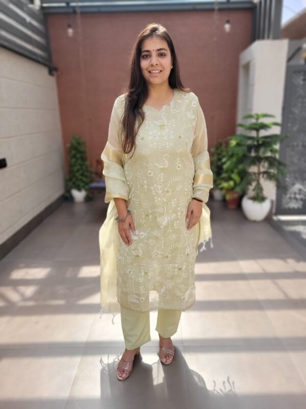 3PC Suit in Kota Fabric