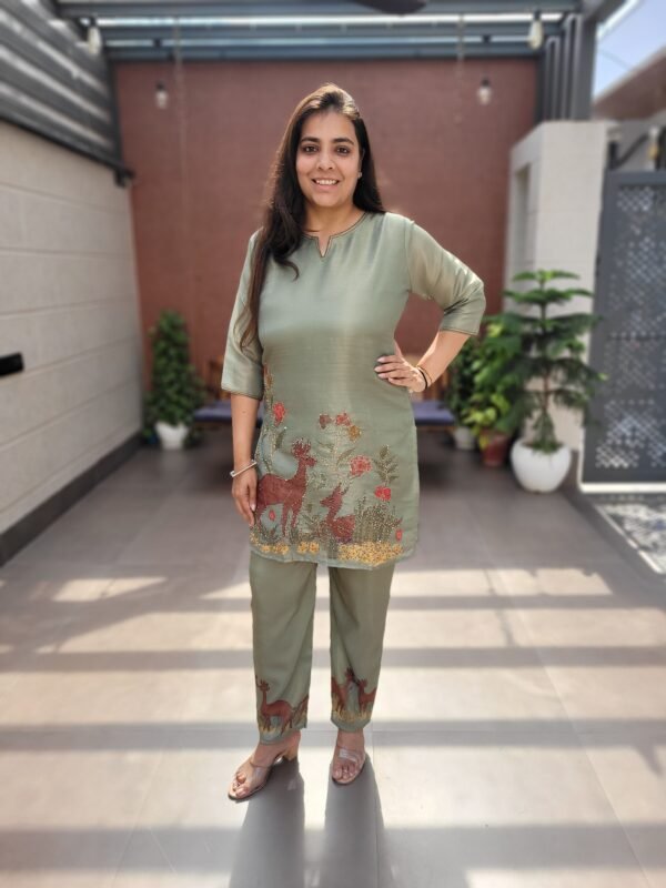 Kantha Work Co-Ord Set
