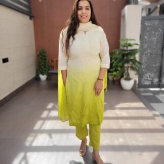 Chikankari Cotton 3PC Set