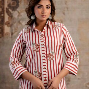 Embroidered Cotton Flex Stylish