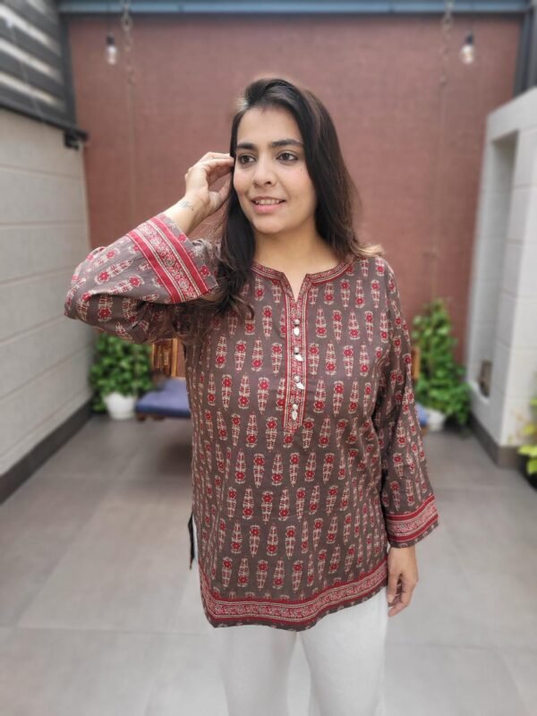 Relaxed Fit Pure Cotton Tunic