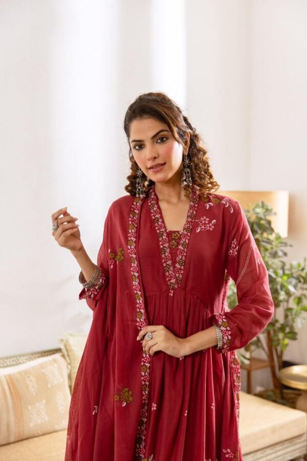 Fully Embroidered Mul Cotton