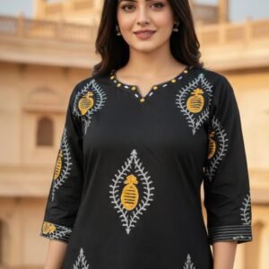 Cotton 3PC Set with Zari