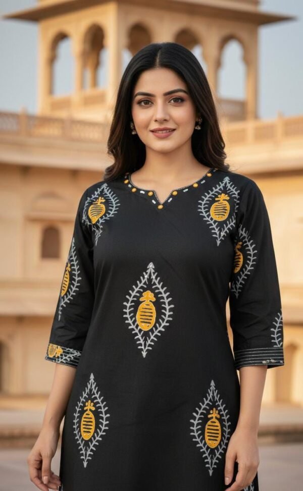 Cotton 3PC Set with Zari