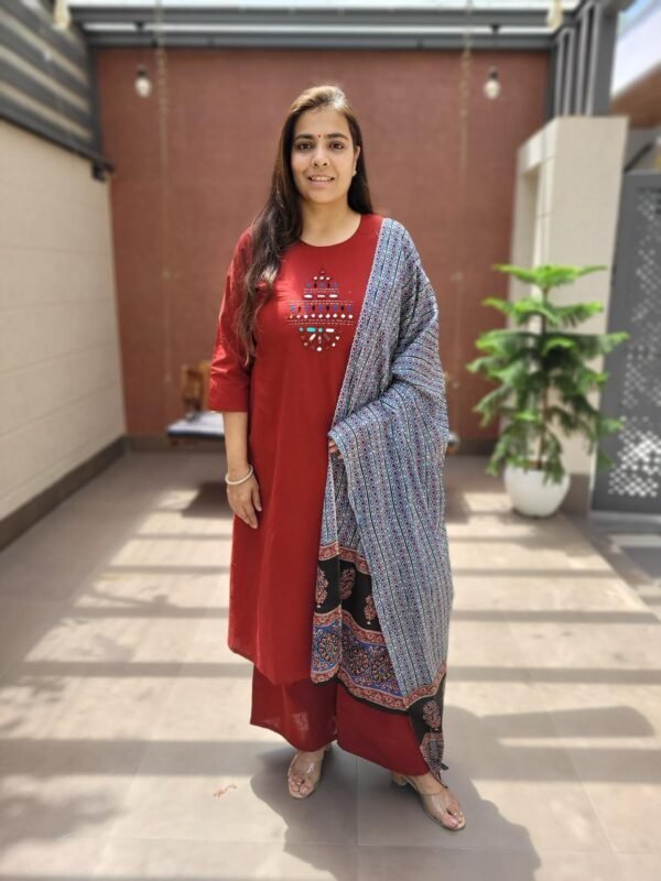 Dabu Cotton A-Line 3PC Set