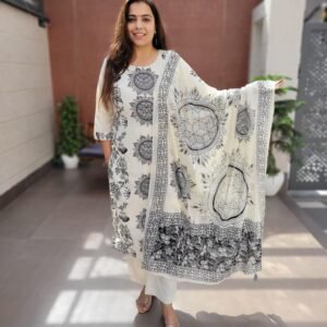 Mul Cotton 3PC Set with Handwork