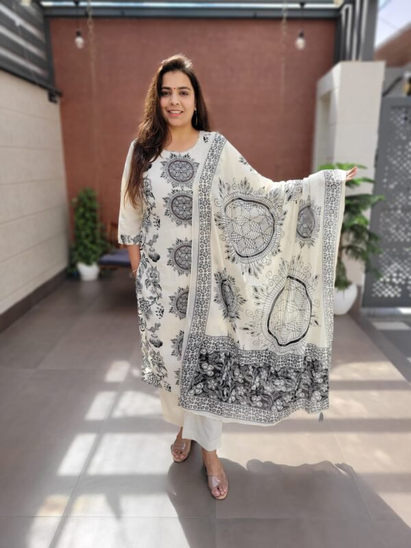 Mul Cotton 3PC Set with Handwork