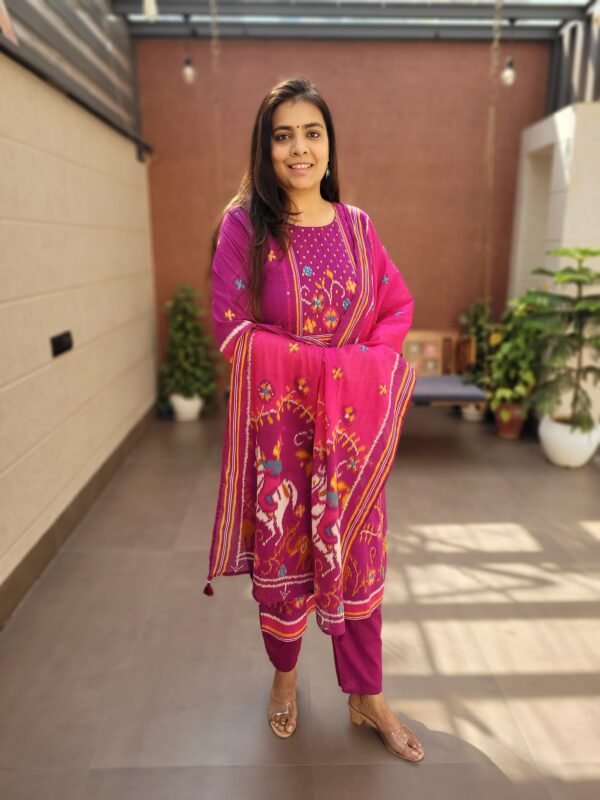 Ikkat Cotton 3PC Set