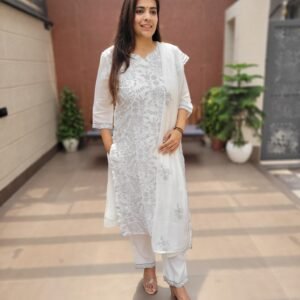 Fully Embroidered 3PC Set