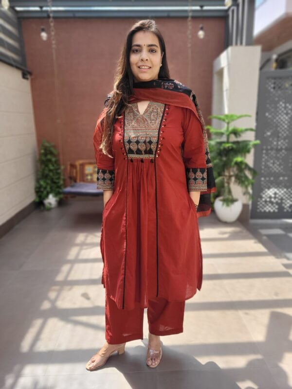 Ajrakh Cotton 3PC Set