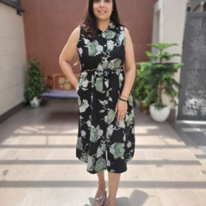 Middle Gown with Belt