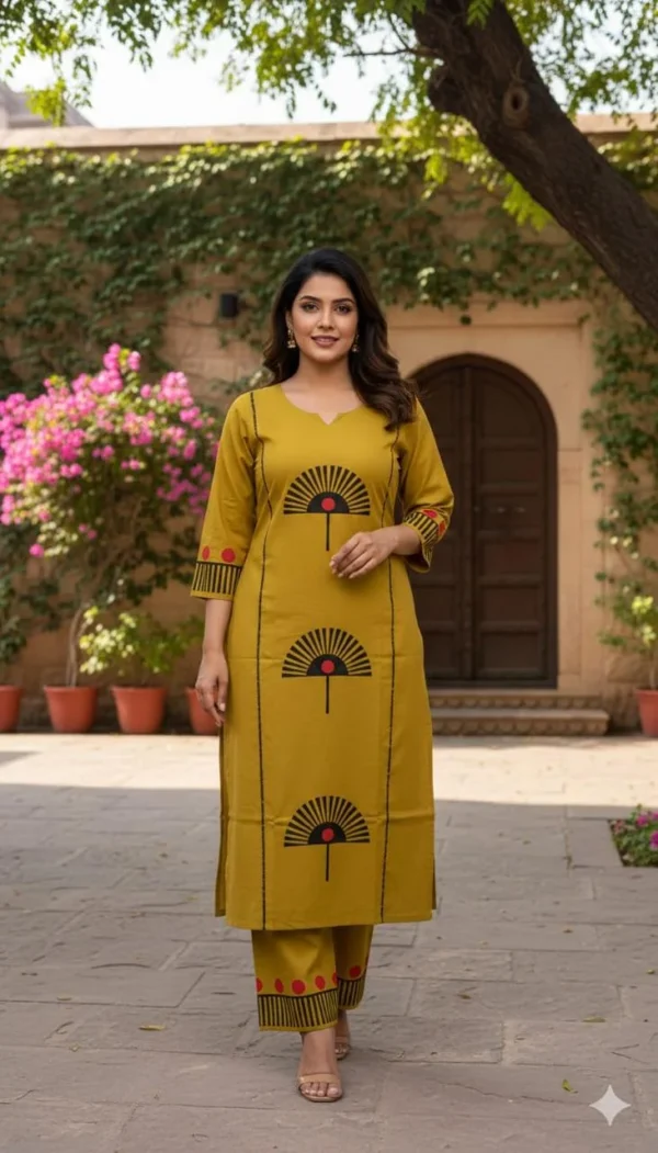 Dabu Cotton 2PC Handblock Set