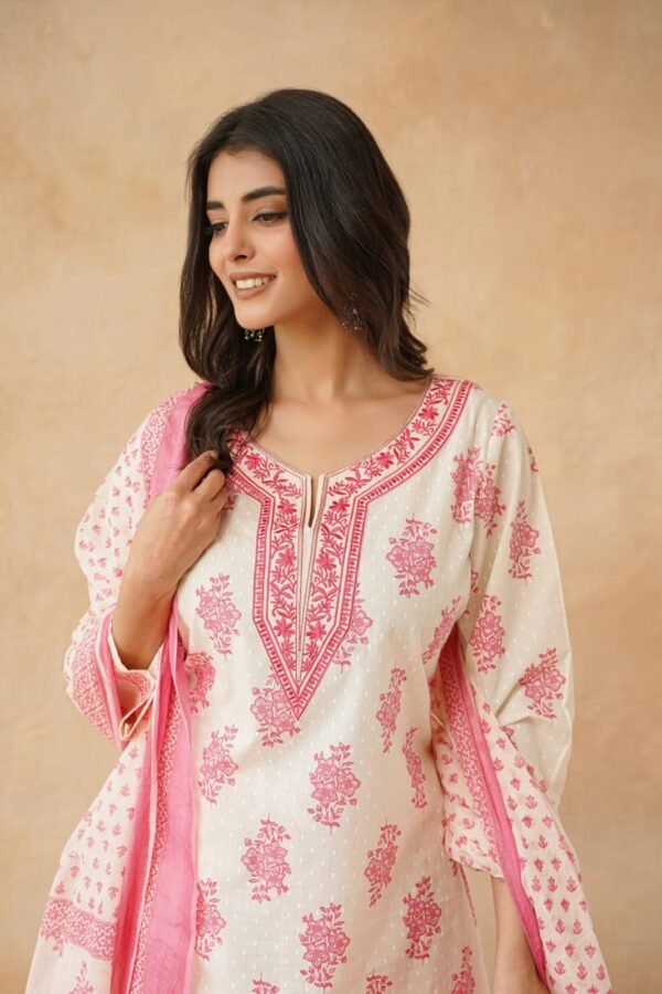 3PC Set with Embroidered