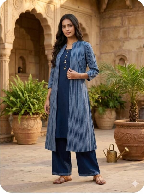 3PC Set with Cotton Shrug