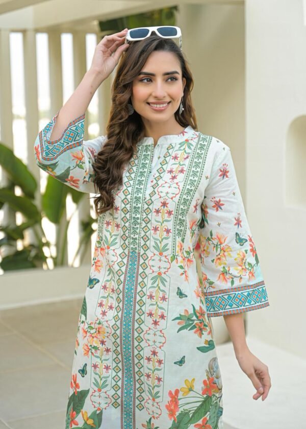 Cotton Co-ord Set with Digital Print