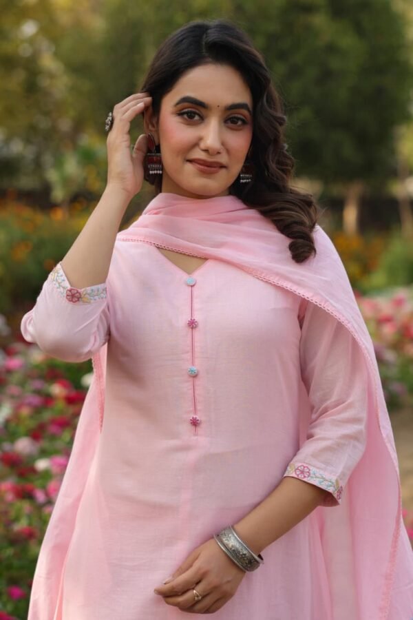 Fully Embroidered 3PC Set