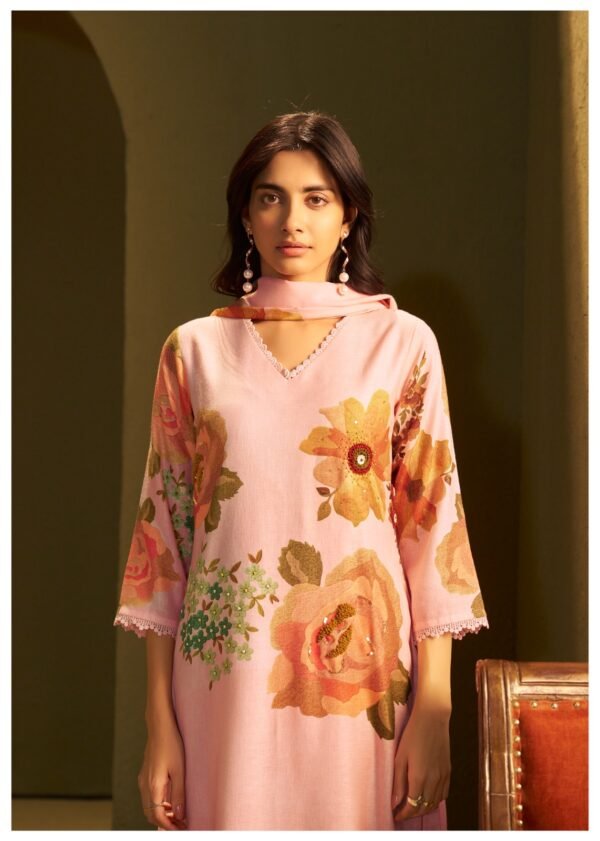 Linen 3PC Set with Handwork