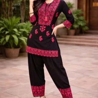 Co-ord Set with Farsi Salwar