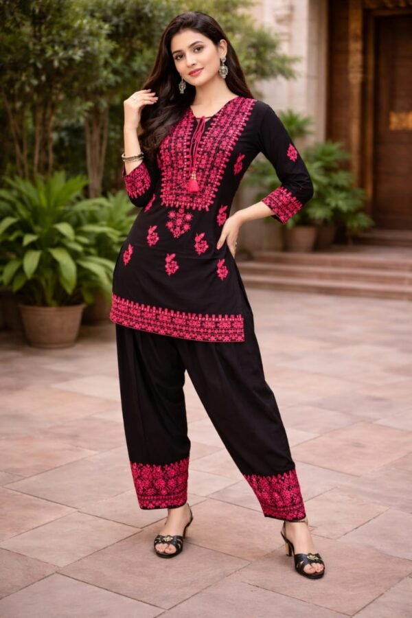Co-ord Set with Farsi Salwar