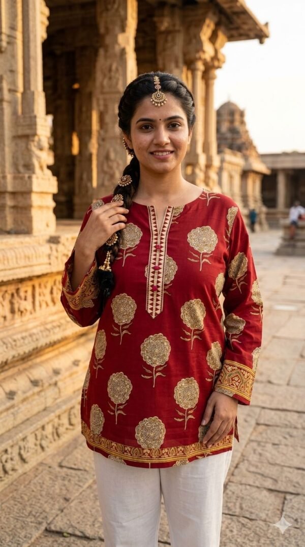 Relax Fit Cotton Tunic