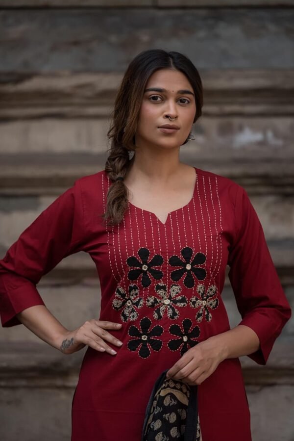 Dabu Cotton 3PC Applique Set