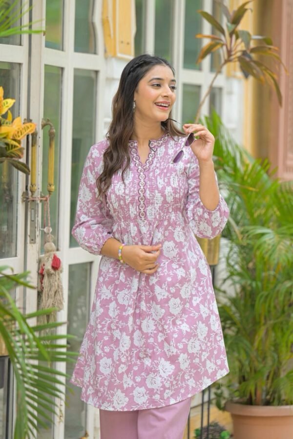 Co-ord Set with Pintucks