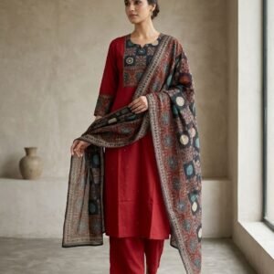 Ajrakh Cotton Flex 3PC Set