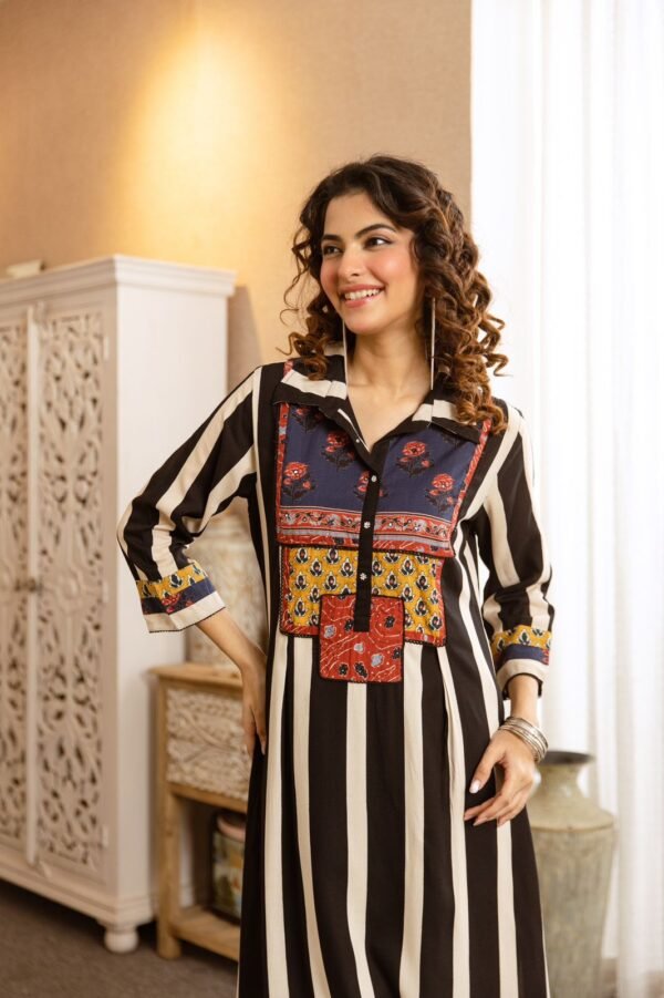 A-Line 2PC Set with Handwork