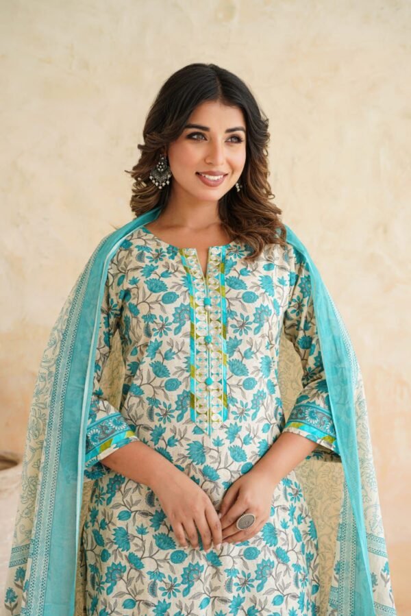 3PC Set with Zari Embroidery
