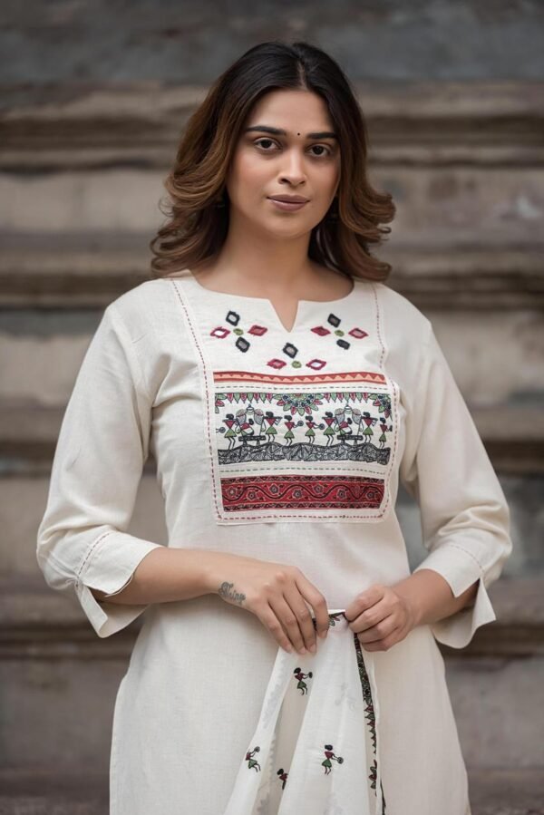 Worli Art Handloom Cotton 3PC Set