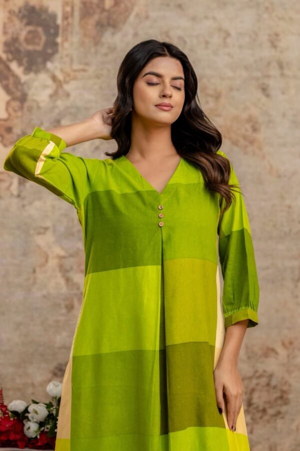 Handloom Cotton Co-Ord Set with Pocket